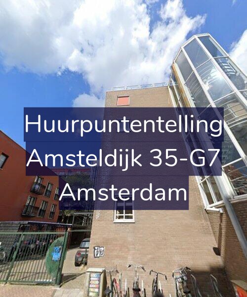 Foto gevel Huurpuntentelling voor Amsteldijk 35-G7, Amsterdam