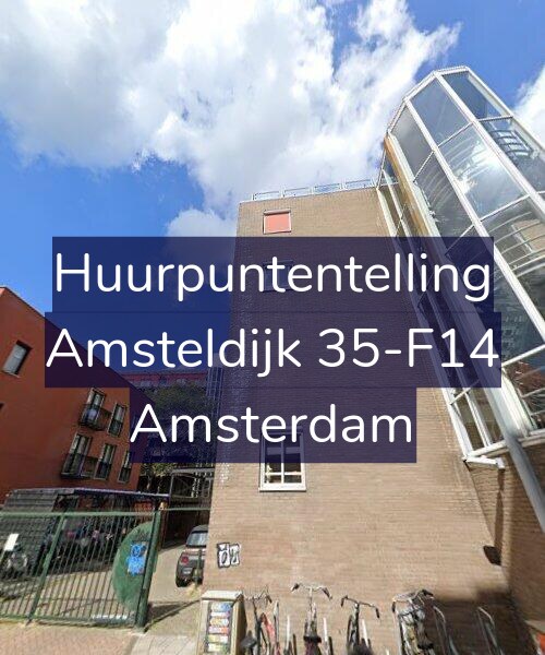Foto gevel Huurpuntentelling voor Amsteldijk 35-F14, Amsterdam