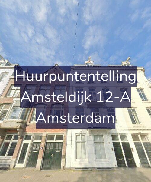 Foto gevel Huurpuntentelling voor Amsteldijk 12-A, Amsterdam