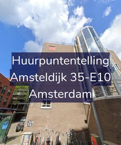 Foto gevel Huurpuntentelling voor Amsteldijk 35-E10, Amsterdam