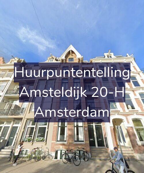 Foto gevel Huurpuntentelling voor Amsteldijk 20-H, Amsterdam