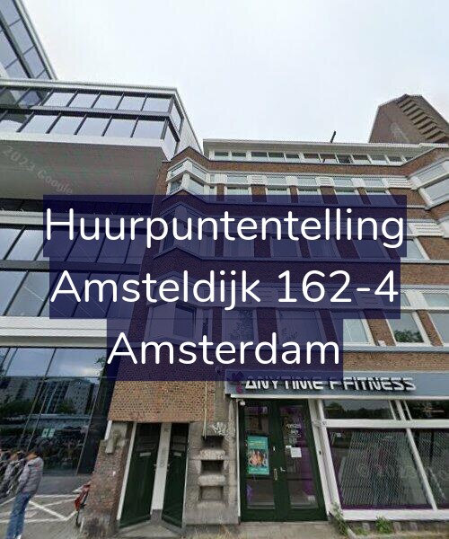 Foto gevel Huurpuntentelling voor Amsteldijk 162-4, Amsterdam