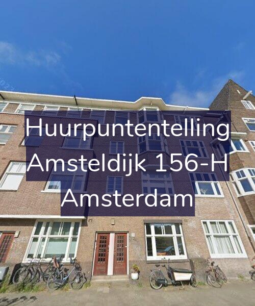 Foto gevel Huurpuntentelling voor Amsteldijk 156-H, Amsterdam