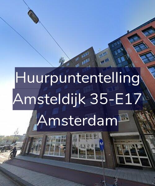 Foto gevel Huurpuntentelling voor Amsteldijk 35-E17, Amsterdam
