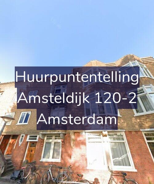 Foto gevel Huurpuntentelling voor Amsteldijk 120-2, Amsterdam