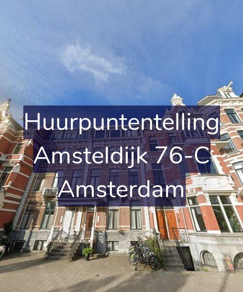 Foto gevel Huurpuntentelling voor Amsteldijk 76-C, Amsterdam