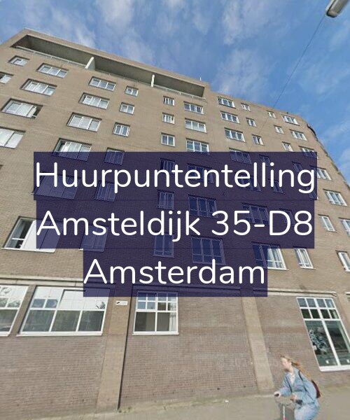 Foto gevel Huurpuntentelling voor Amsteldijk 35-D8, Amsterdam