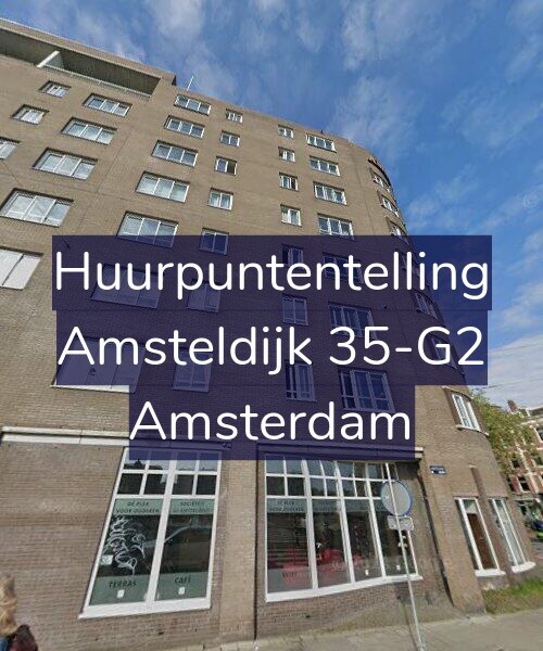 Foto gevel Huurpuntentelling voor Amsteldijk 35-G2, Amsterdam