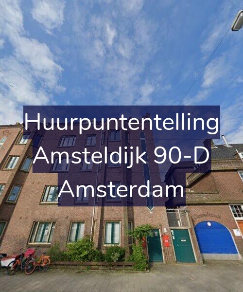 Foto gevel Huurpuntentelling voor Amsteldijk 90-D, Amsterdam