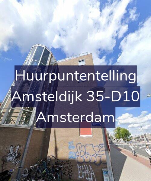 Foto gevel Huurpuntentelling voor Amsteldijk 35-D10, Amsterdam