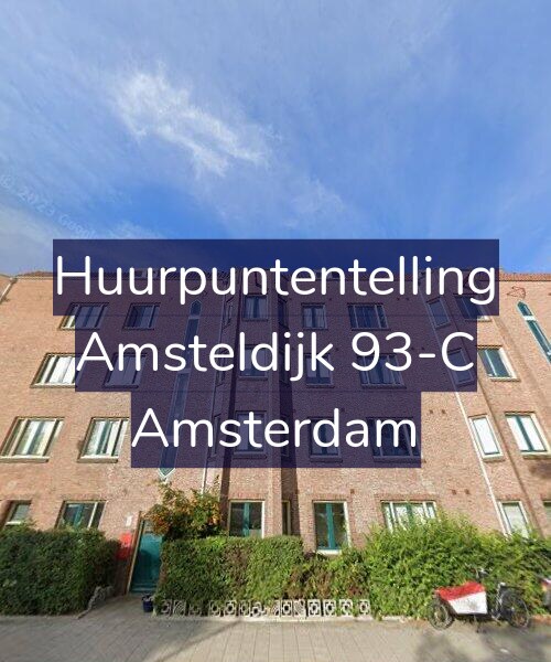 Foto gevel Huurpuntentelling voor Amsteldijk 93-C, Amsterdam