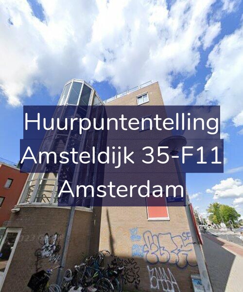 Foto gevel Huurpuntentelling voor Amsteldijk 35-F11, Amsterdam