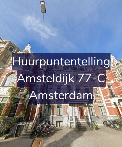 Foto gevel Huurpuntentelling voor Amsteldijk 77-C, Amsterdam