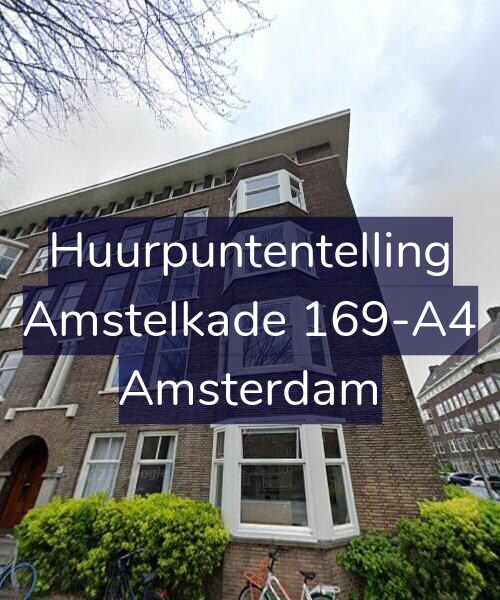 Foto gevel Huurpuntentelling voor Amstelkade 169-A4, Amsterdam