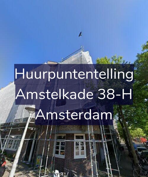 Foto gevel Huurpuntentelling voor Amstelkade 38-H, Amsterdam