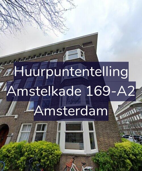 Foto gevel Huurpuntentelling voor Amstelkade 169-A2, Amsterdam