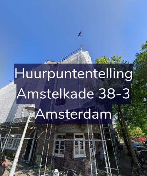 Foto gevel Huurpuntentelling voor Amstelkade 38-3, Amsterdam