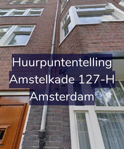 Foto gevel Huurpuntentelling voor Amstelkade 127-H, Amsterdam