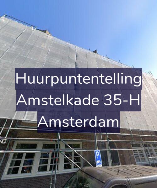 Foto gevel Huurpuntentelling voor Amstelkade 35-H, Amsterdam