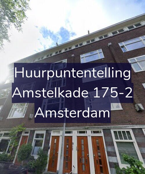 Foto gevel Huurpuntentelling voor Amstelkade 175-2, Amsterdam