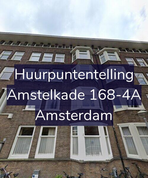 Foto gevel Huurpuntentelling voor Amstelkade 168-4A, Amsterdam