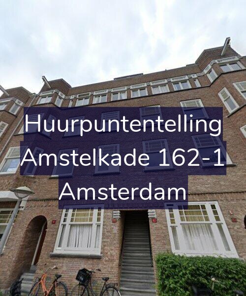 Foto gevel Huurpuntentelling voor Amstelkade 162-1, Amsterdam