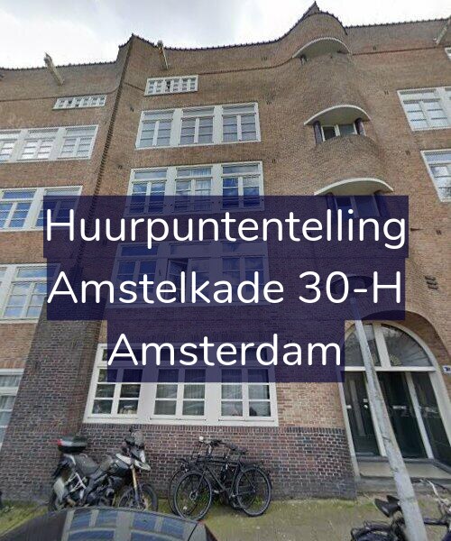 Foto gevel Huurpuntentelling voor Amstelkade 30-H, Amsterdam