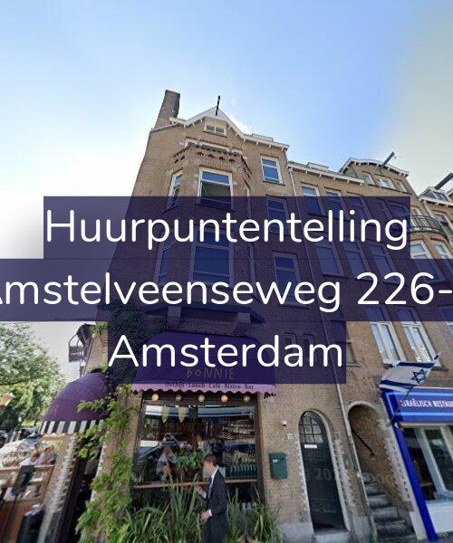Foto gevel Huurpuntentelling voor Amstelveenseweg 226-2, Amsterdam