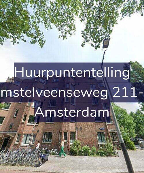 Foto gevel Huurpuntentelling voor Amstelveenseweg 211-B, Amsterdam