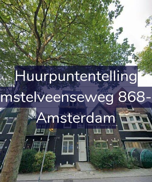 Foto gevel Huurpuntentelling voor Amstelveenseweg 868-A, Amsterdam