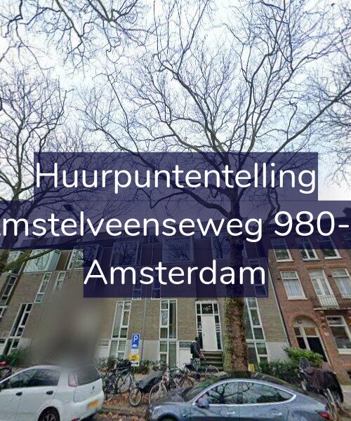 Foto gevel Huurpuntentelling voor Amstelveenseweg 980-C, Amsterdam