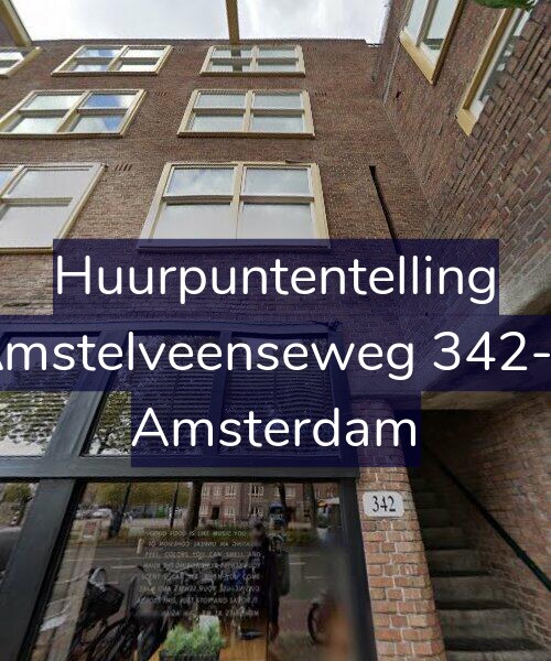 Foto gevel Huurpuntentelling voor Amstelveenseweg 342-1, Amsterdam