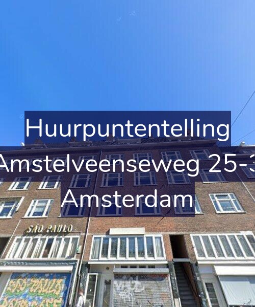 Foto gevel Huurpuntentelling voor Amstelveenseweg 25-3, Amsterdam