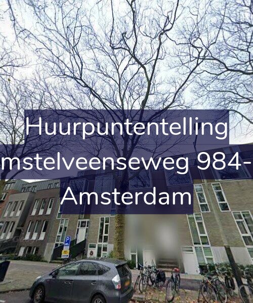 Foto gevel Huurpuntentelling voor Amstelveenseweg 984-A, Amsterdam