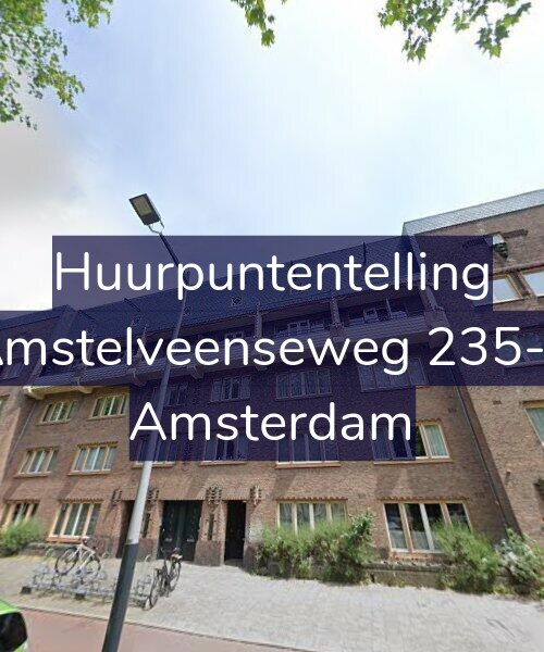 Foto gevel Huurpuntentelling voor Amstelveenseweg 235-2, Amsterdam