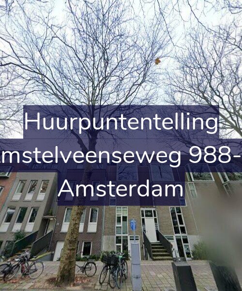 Foto gevel Huurpuntentelling voor Amstelveenseweg 988-C, Amsterdam