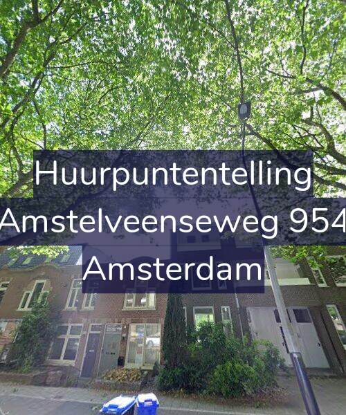 Foto gevel Huurpuntentelling voor Amstelveenseweg 954, Amsterdam