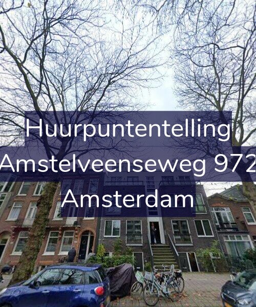 Foto gevel Huurpuntentelling voor Amstelveenseweg 972, Amsterdam