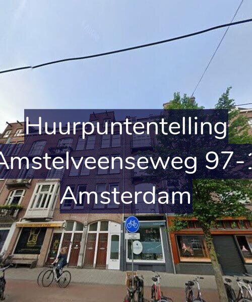 Foto gevel Huurpuntentelling voor Amstelveenseweg 97-1, Amsterdam