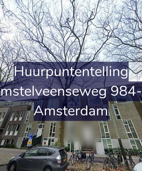 Foto gevel Huurpuntentelling voor Amstelveenseweg 984-C, Amsterdam