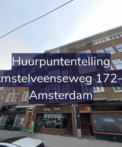 Foto gevel Huurpuntentelling voor Amstelveenseweg 172-1, Amsterdam