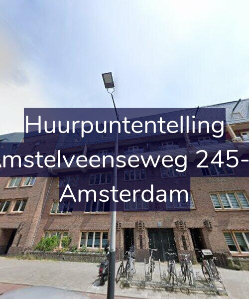 Foto gevel Huurpuntentelling voor Amstelveenseweg 245-1, Amsterdam