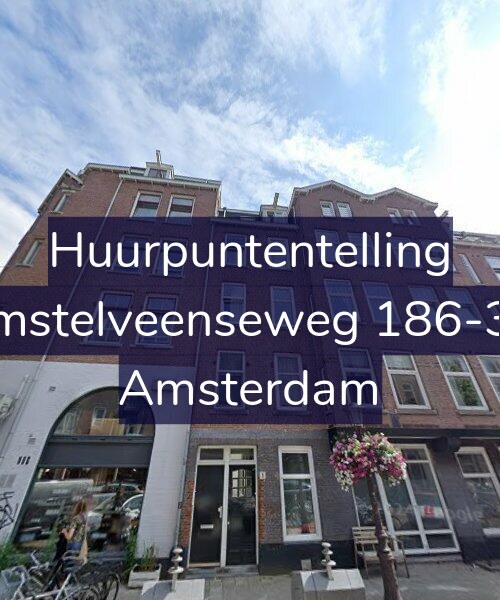 Foto gevel Huurpuntentelling voor Amstelveenseweg 186-3A, Amsterdam