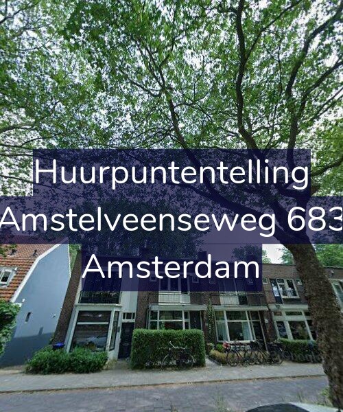Foto gevel Huurpuntentelling voor Amstelveenseweg 683, Amsterdam