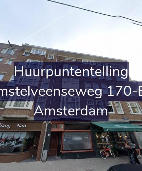 Foto gevel Huurpuntentelling voor Amstelveenseweg 170-B1, Amsterdam
