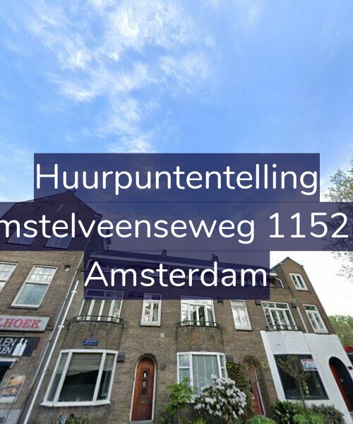 Foto gevel Huurpuntentelling voor Amstelveenseweg 1152-2, Amsterdam