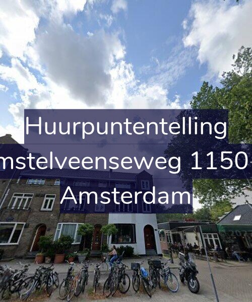Foto gevel Huurpuntentelling voor Amstelveenseweg 1150-B, Amsterdam