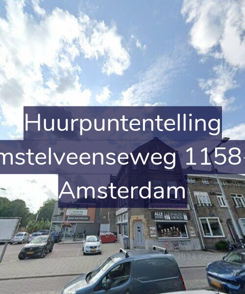 Foto gevel Huurpuntentelling voor Amstelveenseweg 1158-B, Amsterdam