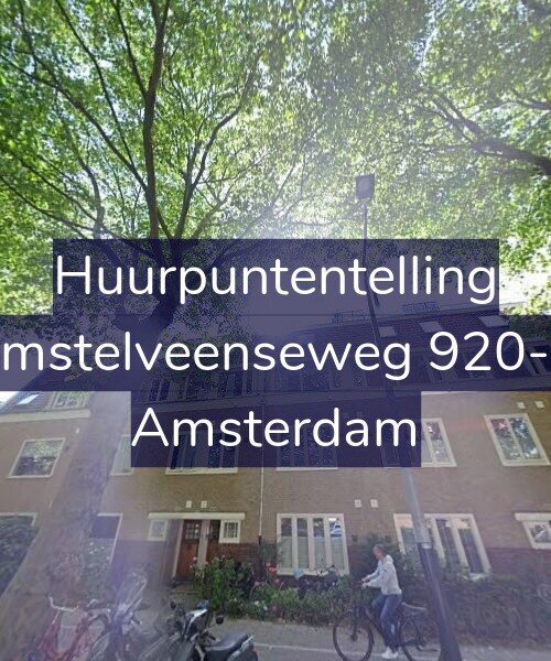 Foto gevel Huurpuntentelling voor Amstelveenseweg 920-A, Amsterdam
