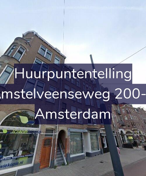 Foto gevel Huurpuntentelling voor Amstelveenseweg 200-3, Amsterdam